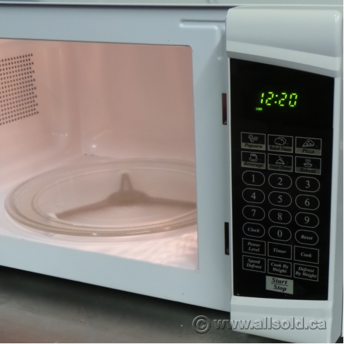Danby Designer White 0.7 cu ft 700w Microwave Oven Allsold.ca Buy